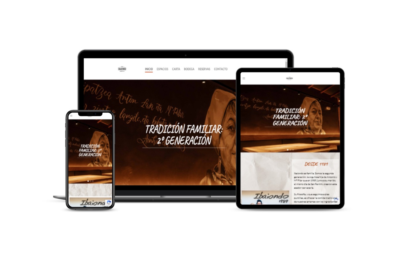 Diseño de página web para restaurante asador en Vizcaya