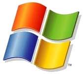 Logotipo Microsoft, trabajamos con pc y mac