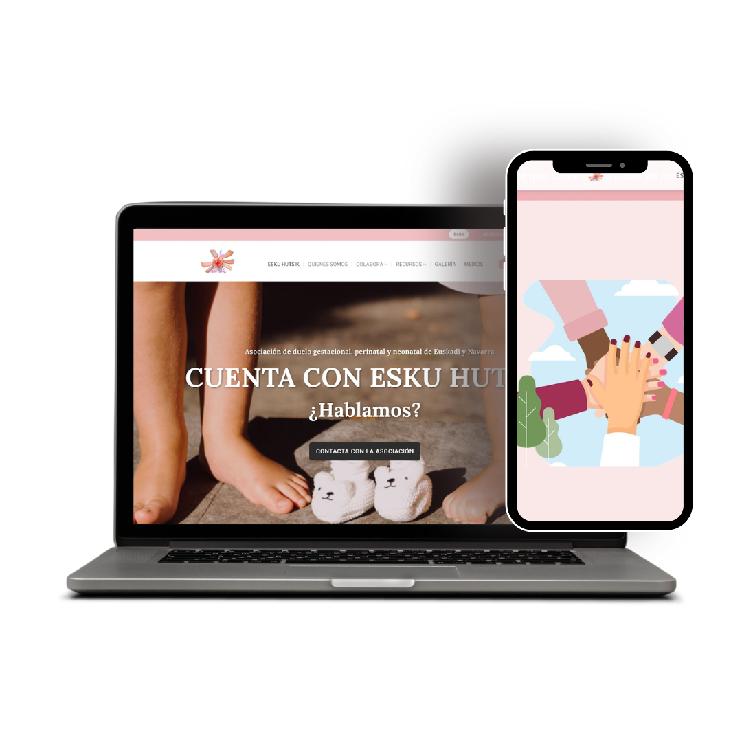 Diseño de página web para asociación sin ánimo de lucro en Bilbao 