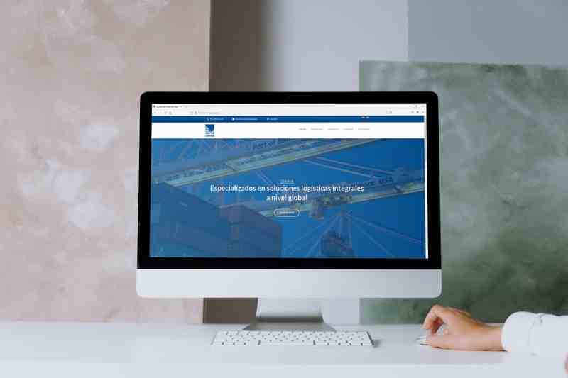 Diseño de página web para empresas de transporte de mercancias