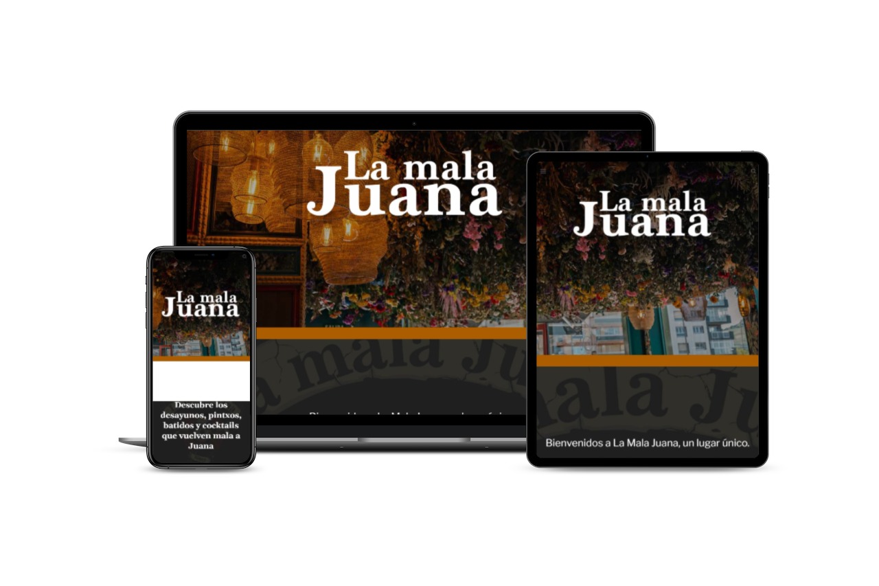 Diseño de Página Web para Restaurante Mala Juana en Muskiz