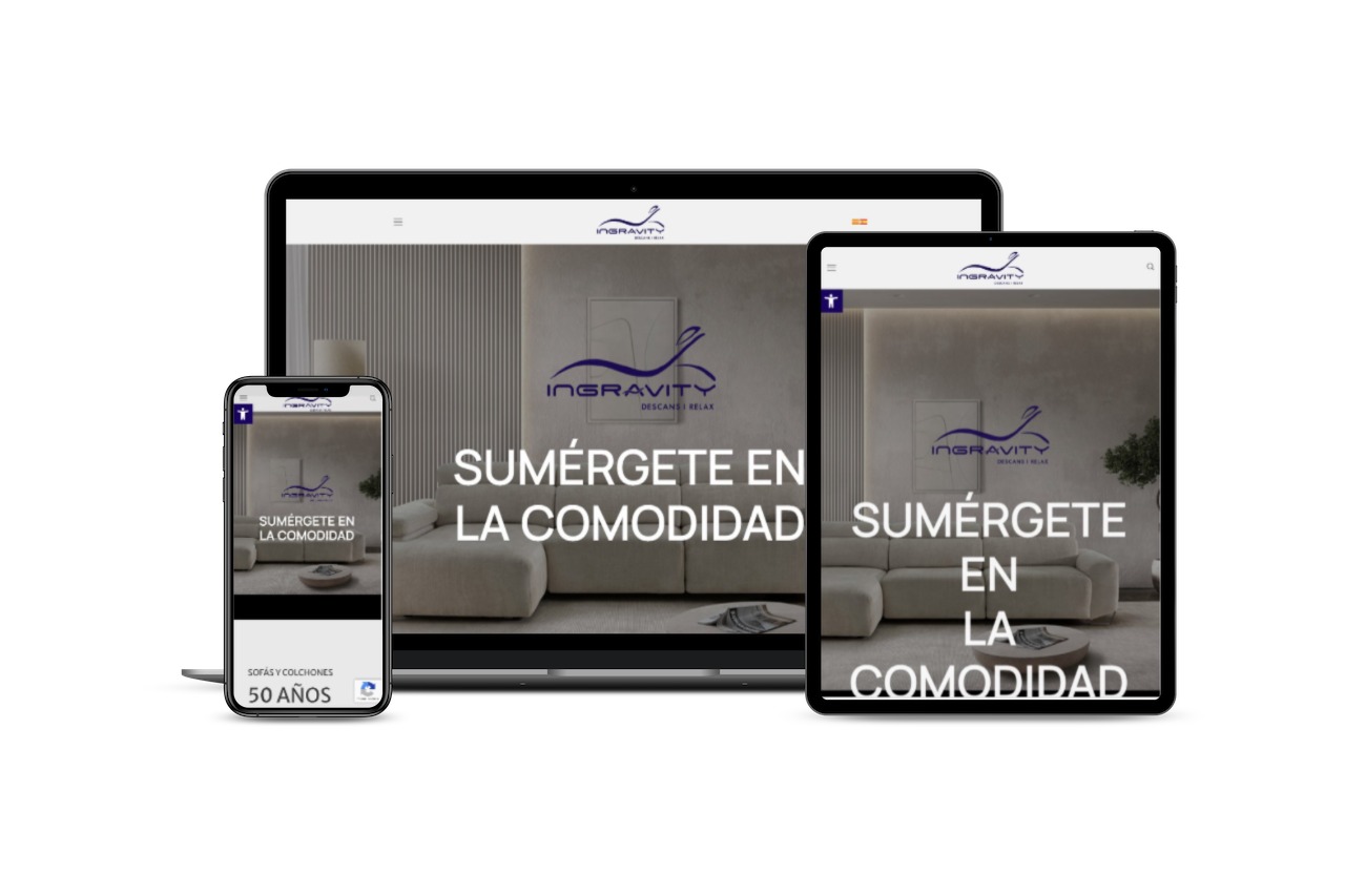 Diseño de Página Web para Tienda de Muebles en Barcelona