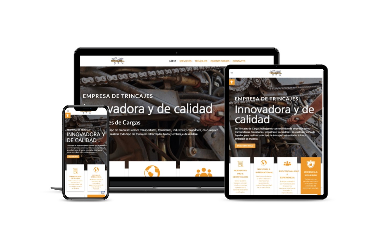 Diseño de página web para empresas de transporte