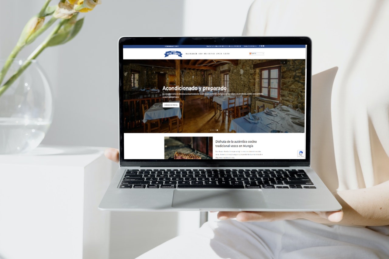 Diseño de pagina Web para restaurante asador