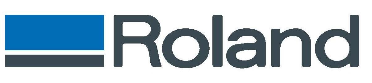 Logotipo roland, impresión duraderas