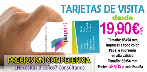 Tarjetas de visita online