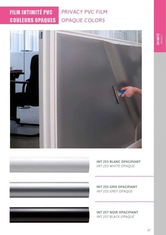 Imagen de vinilos de privacidad del archivo de Iparprint