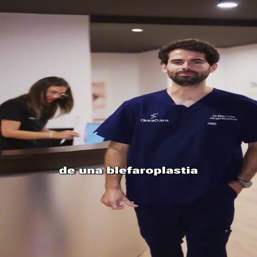 Profesional de Clínica Dr. Colina hablando a cámara